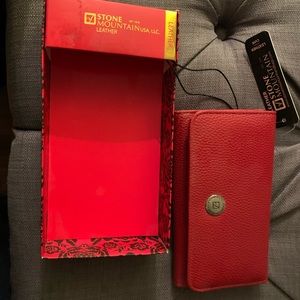 Stone Mountain leather wallet